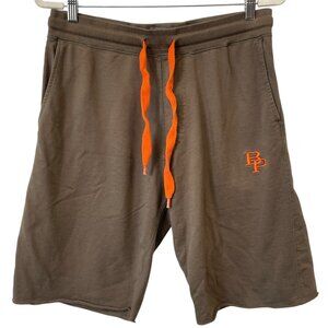 Baileys Pt Shorts Size Medium Brown Orange Drawstring Casual Style Cotton Bend